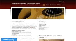 Desktop Screenshot of indianaguitar.org